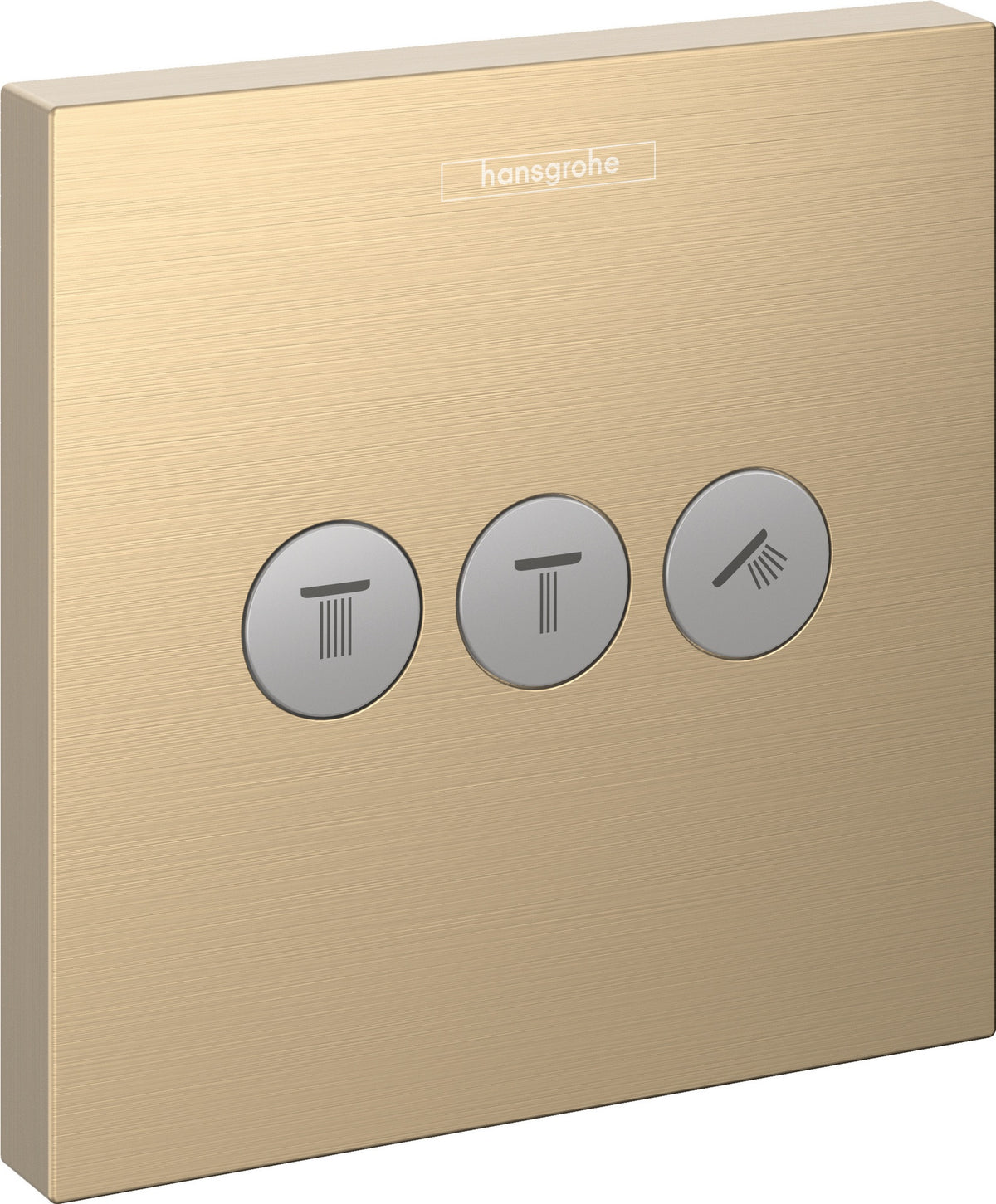 Hansgrohe ShowerSelect UP Ventil Fertigmontageset für 3 Verbraucher in Chrom