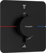 HANSGROHE ShowerSelect Comfort Q Thermostat Fertigmontageset UP Chrom – 2 Verbraucher, Select-Tasten