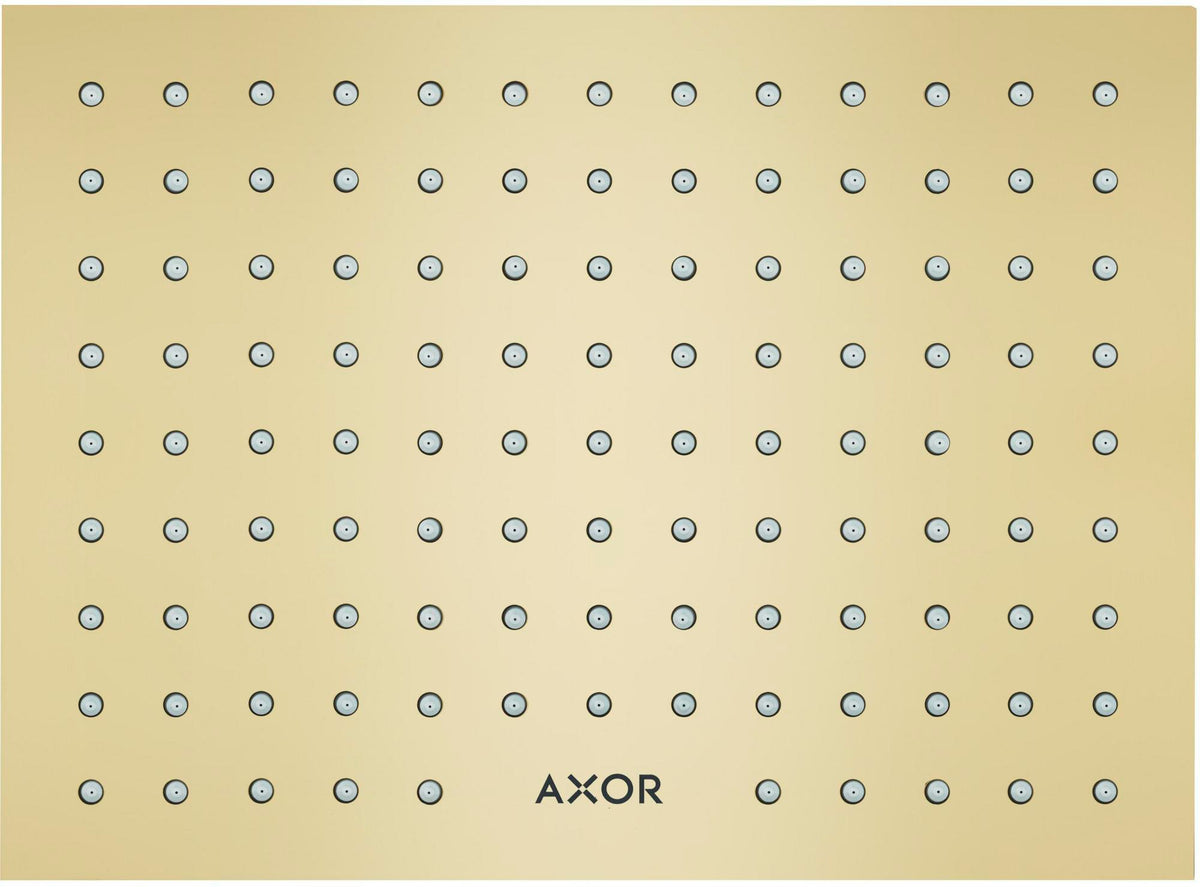 AXOR Kopfbrause 245 x 185 mm, 1 Jet, Chrom – Rain-Strahl für Wand- und Deckenmontage