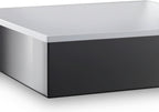 sonstige / polished black chrome / Becken mittig, Designrahmen polished black chrome