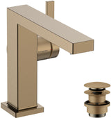 Hansgrohe Tecturis E Einhebel-Waschtischmischer 110 CoolStart mit Push-Open Ablaufgarnitur