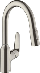 HANSGROHE Focus M42 Spültischmischer 180 mit Ausziehbrause, chrom