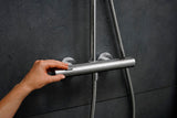 HANSGROHE Showerpipe Pulsify S Puro 1 Jet mit EcoSmart-Thermostat in Chrom