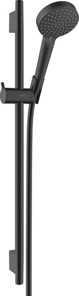 HANSGROHE VERNIS Blend Brauseset Vario/Unica 650 mm mattschwarz mit Handbrause und Brausestange