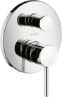 AXOR Starck UP Einhebel-Wannenmischer mit Umsteller, chrom, Wandmontage