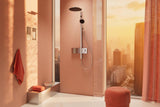 HANSGROHE Raindance Alive S 300 2jet Duschsystem mit Thermostat – Schwarz, 300 mm Kopfbrause