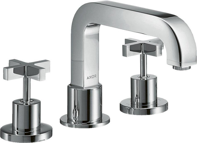 AXOR CITTERIO 3-Loch-Wannenrandarmatur DN 15 – thermostatisch, Kreuzgriffe, chrom