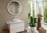 HANSGROHE Waschtischunterschrank Xelu Q 780 mm weiß hochglanz mit SoftClose und Inneneinteilung