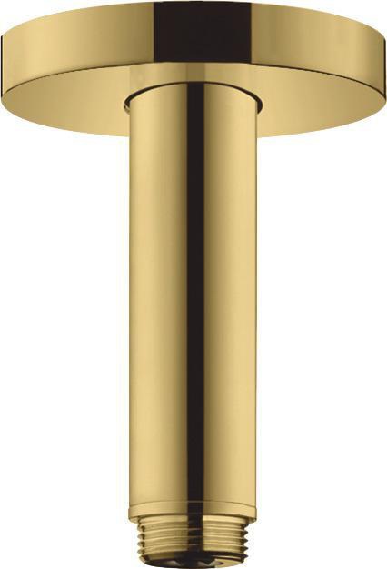 Hansgrohe Deckenanschluss CROMA SELECT S DN 15, 100 mm, chrom – mit Rosette