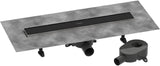 HANSGROHE RainDrain Go Duschrinne 600 mm Komplettset rückseitig befliesbar
