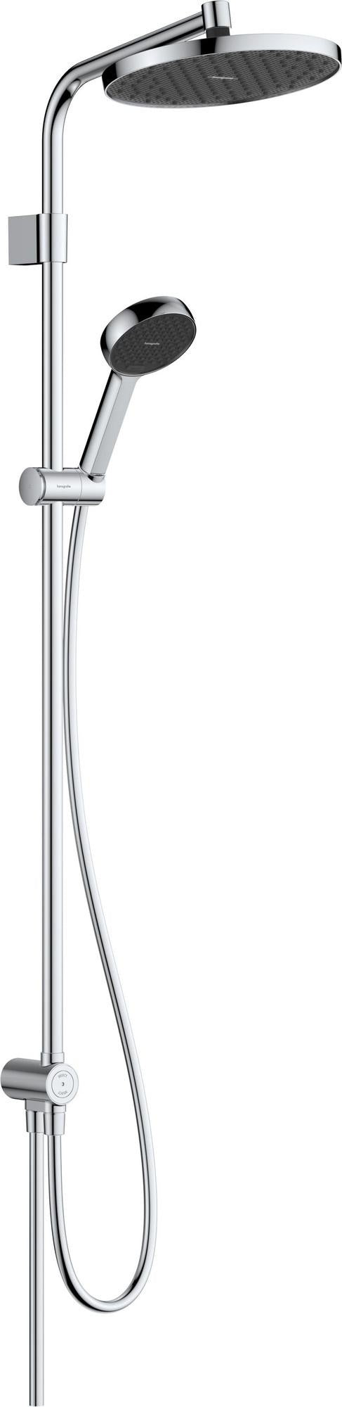 HANSGROHE Activera S Showerpipe 240 1jet EcoSmart Reno Varia chrom – Duschsystem mit Kopf- und Handbrause