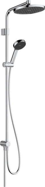 HANSGROHE Activera S Showerpipe 240 1jet EcoSmart Reno Varia chrom – Duschsystem mit Kopf- und Handbrause