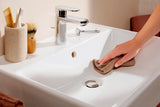 Hansgrohe Xanuia Q Waschtisch 600x480 mm weiß ohne Hahnloch mit Überlauf
