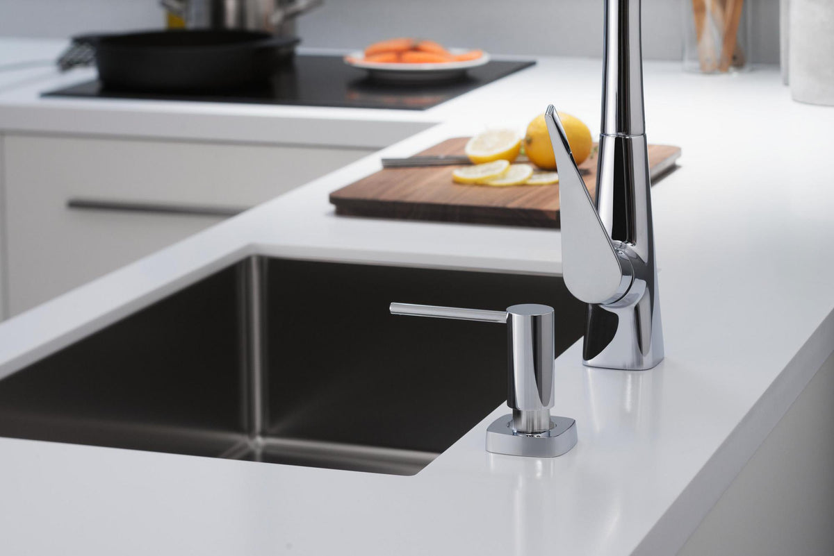 HANSGROHE Metris M71 Einhebel-Küchenmischer 320 mit sBox und Ausziehbrause, Chrom