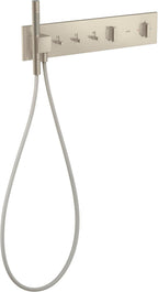 sonstige / brushed nickel / Wand