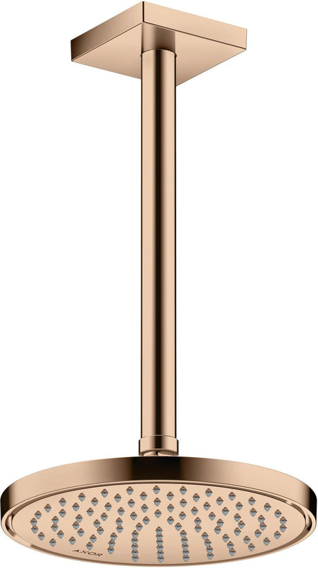 AXOR Kopfbrause 220 1jet EcoSmart Chrom – 220 mm Rain-Duschkopf für Wand- und Deckenmontage