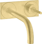 Messing / brushed brass / gebürstet