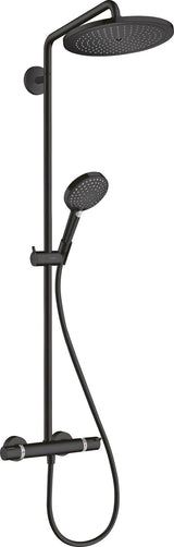 HANSGROHE Showerpipe Croma Select S 280 EcoSmart mit Raindance Handbrause – Bronze