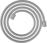 HANSGROHE Designflex Textilbrauseschlauch 200 cm Chrom – drehwirbelfest & recycelt