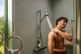 HANSGROHE Activera Select S 95 2jet EcoSmart Handbrause – Chrom, 2 Strahlarten, Select-Taste
