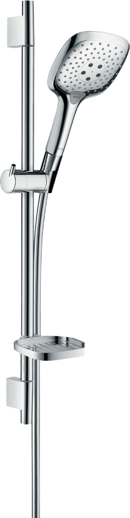 HANSGROHE Raindance Select E 150 3jet Brauseset mit Unica'S Puro Stange 650 mm Chrom