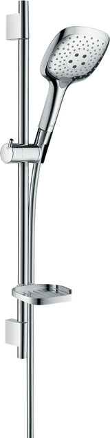 HANSGROHE Raindance Select E 150 3jet Brauseset mit Unica'S Puro Stange 650 mm Chrom