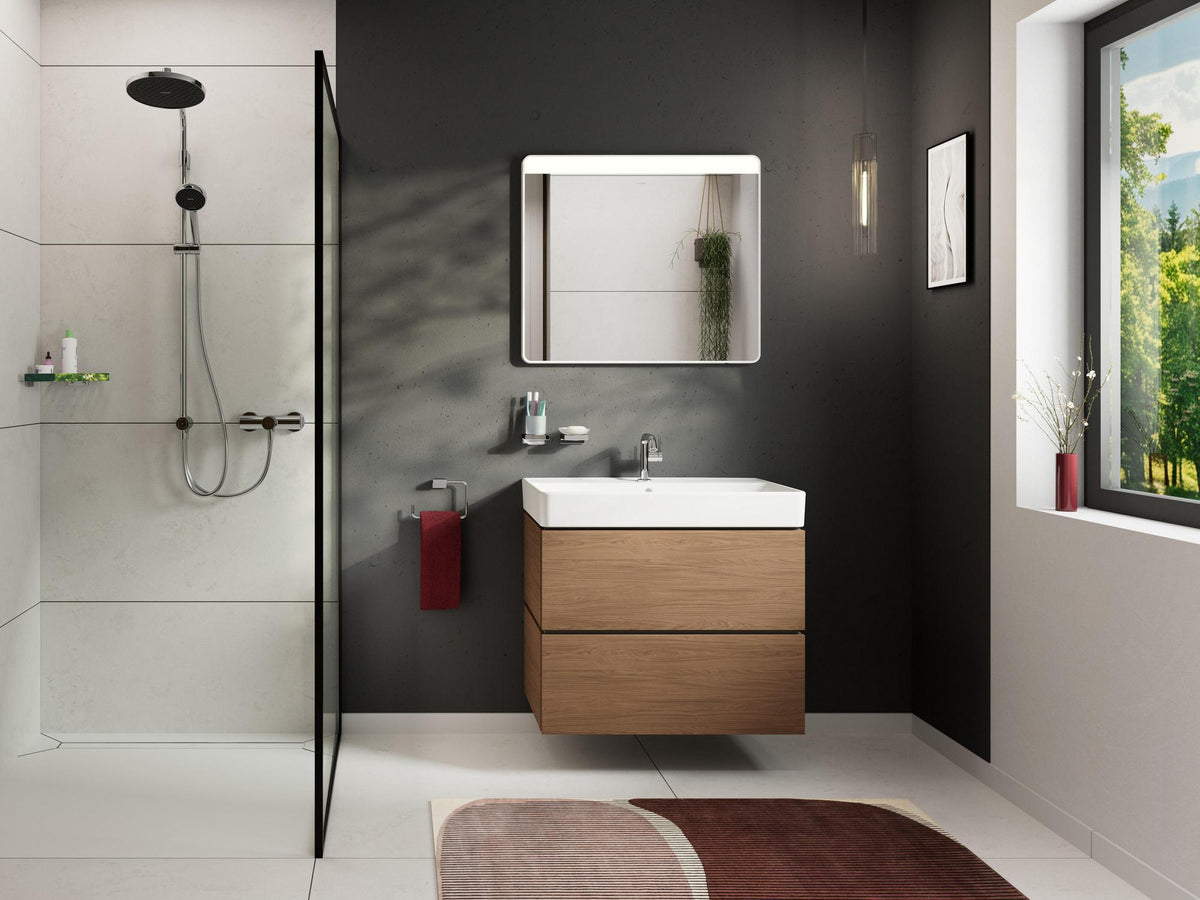 HANSGROHE Xilesa E Waschtischunterschrank 780 mm mit 2 Schubkästen und SoftClose