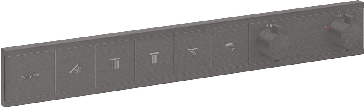 HANSGROHE RainSelect Thermostat Unterputz Fertigset für 5 Verbraucher, verchromt