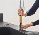 HANSGROHE Talis M54 210 Spültischmischer mit Ausziehbrause und sBox in Chrom