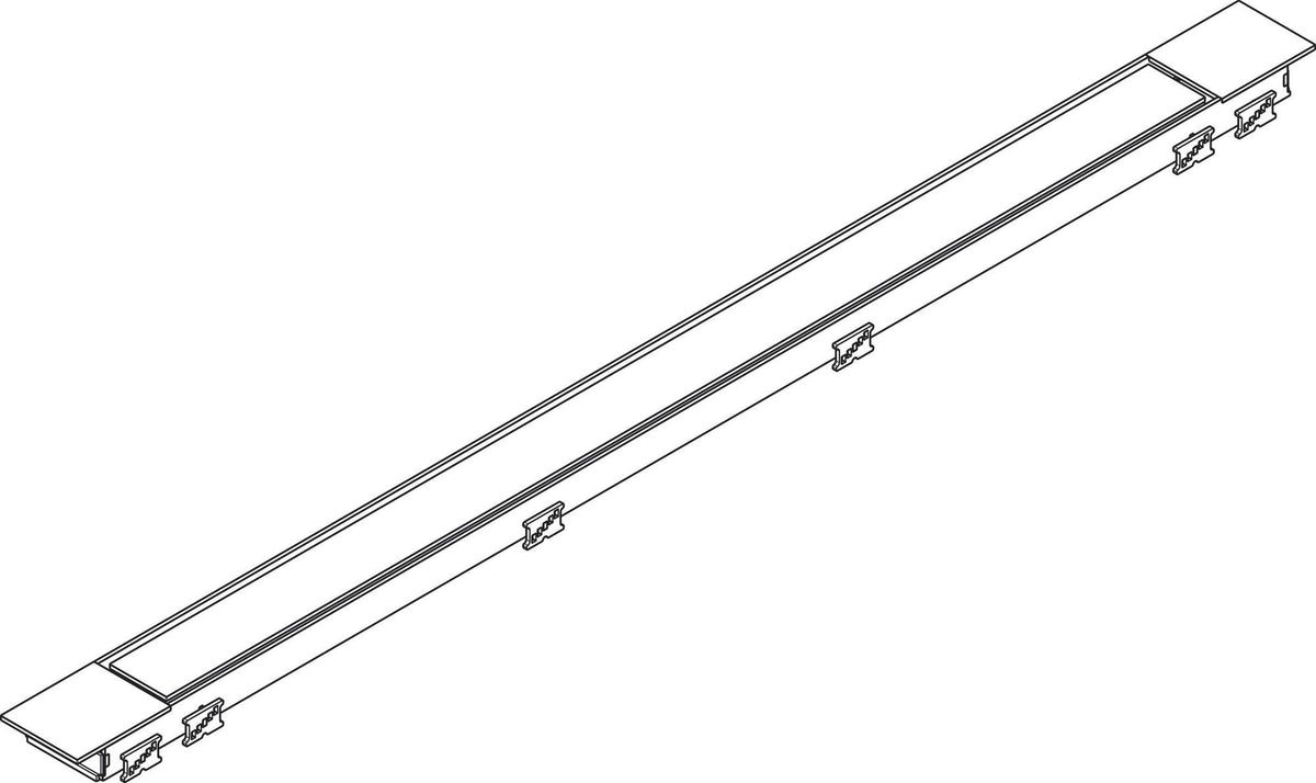 HANSGROHE RainDrain Match Plus Duschrinne 800 mm mattschwarz mit höhenverstellbarem Rahmen