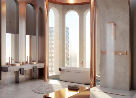 AXOR ShowerComposition 250/250 Brausemodul mit Kopf- und Schulterbrause, 2 Strahlarten, Chrom