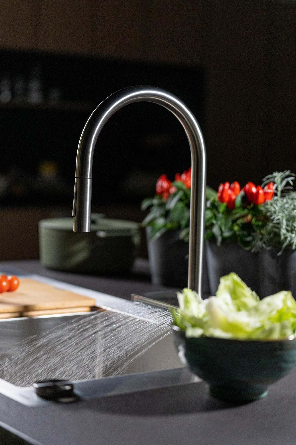 HANSGROHE Aquno Select M81 Spültischmischer 170 mit Ausziehbrause 3jet sBox chrom