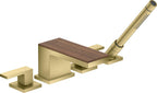 brushed brass / Wannenrand/ Fliesenrand