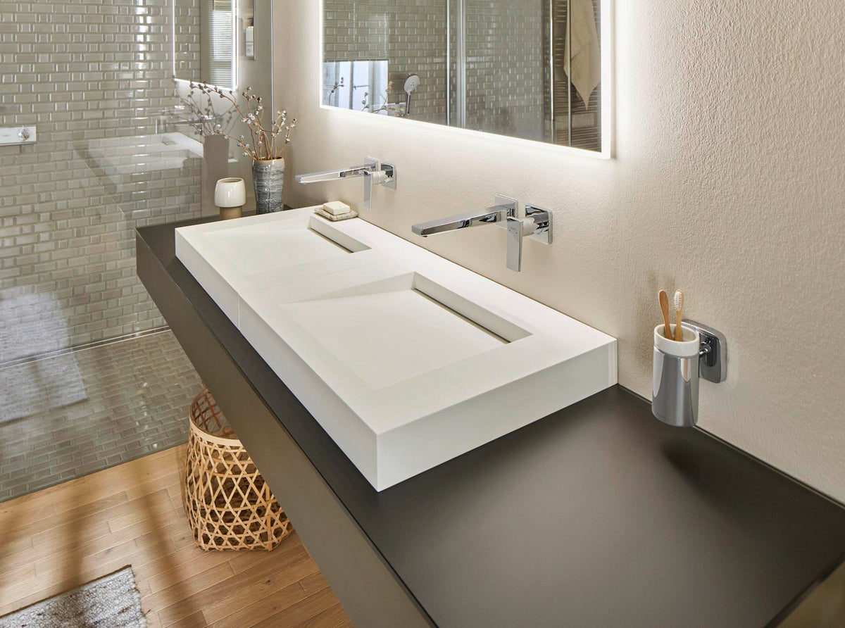 HANSGROHE Metropol Einhebel-Waschtischmischer Unterputz DN15 mit 165 mm Auslauf in Chrom