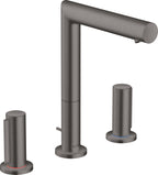 brushed black chrome / schwarz / gebürstet