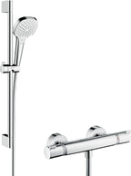 mit Ecostat Comfort Aufputz-Brausethermostat, Croma Select E