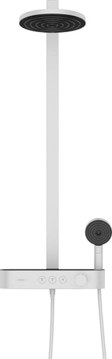 HANSGROHE Showerpipe Pulsify 260 2jet mit Brausethermostat – Chrom, PowderRain & CoolContact