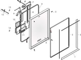 HANSGROHE Xarita E Wandspiegel 500x700 mm, LED, SmartTouch, AntiFog, mattweiß