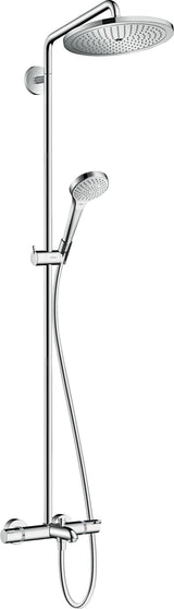 HANSGROHE Showerpipe Croma Select 280 mit Wannenthermostat – Chrom, 1 Strahl, DN15