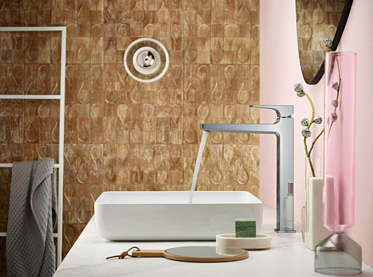 HANSGROHE Metropol Einhebel-Waschtischmischer 260 mit Push-Open Ablaufgarnitur, chrom