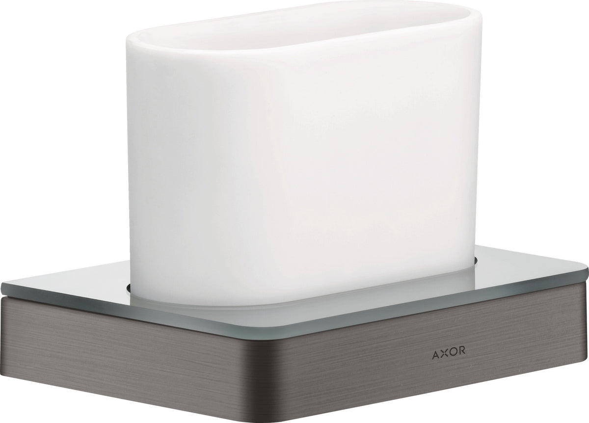 AXOR Universal Softsquare Zahnputzbecher Wandmontage Chrom von Hansgrohe