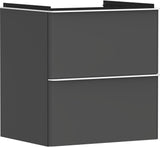 HANSGROHE Xelu Q Waschtischunterschrank 580 mm weiß hochglanz mit SoftClose