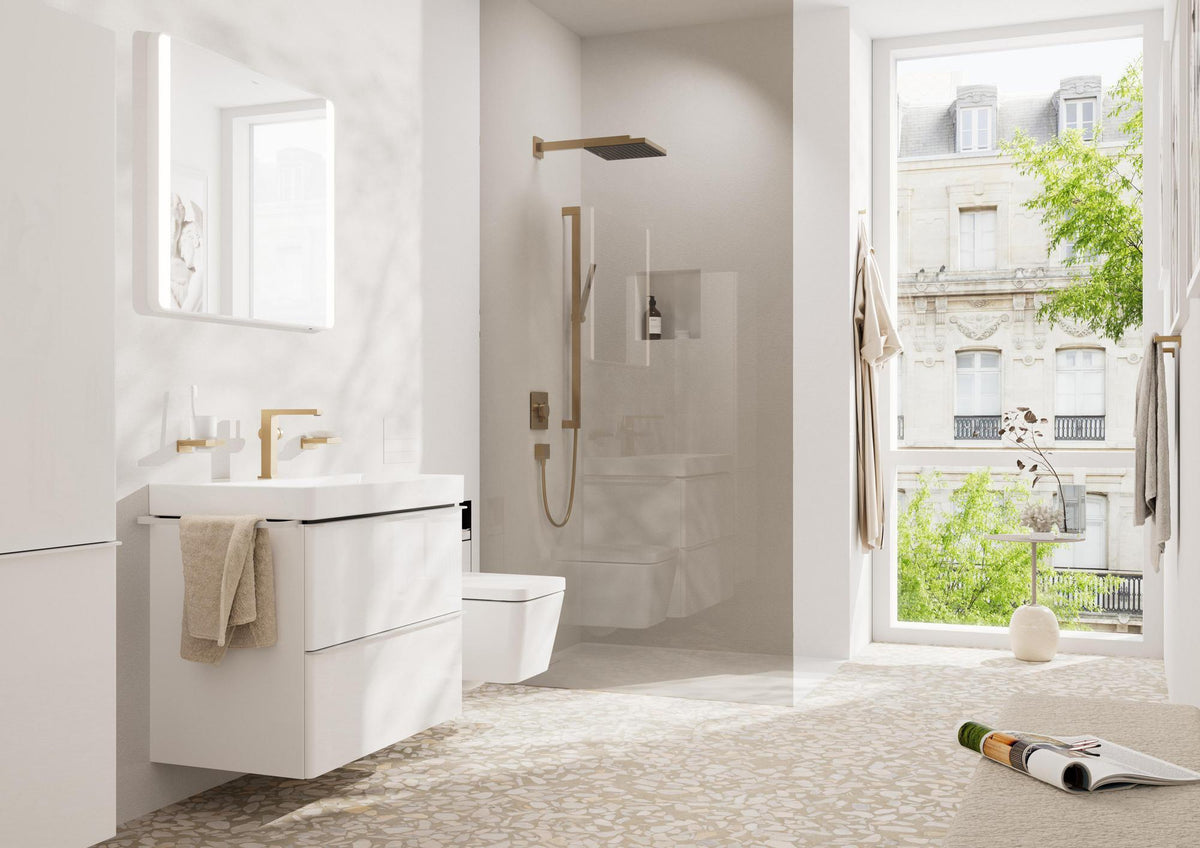 HANSGROHE Xarita Lite Q Wandspiegel 500x700 mm mit seitlicher LED-Beleuchtung und TouchlessSensor