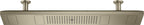 keine Angabe / AXOR ShowerSolutions ShowerHeaven 1200/300 4jet mit Lichtmodul 3500 K, Br Nickel