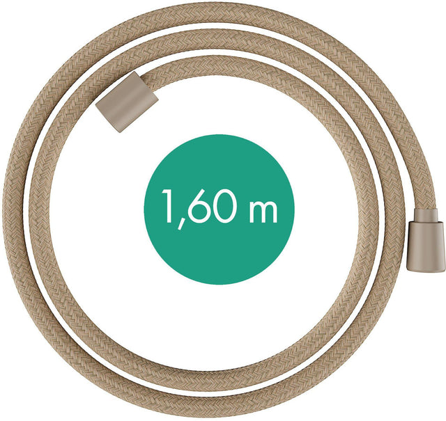 HANSGROHE Designflex Planet Edition Textilbrauseschlauch 160 cm sand – recyceltes PET, drehwirbel- und knickgeschützt