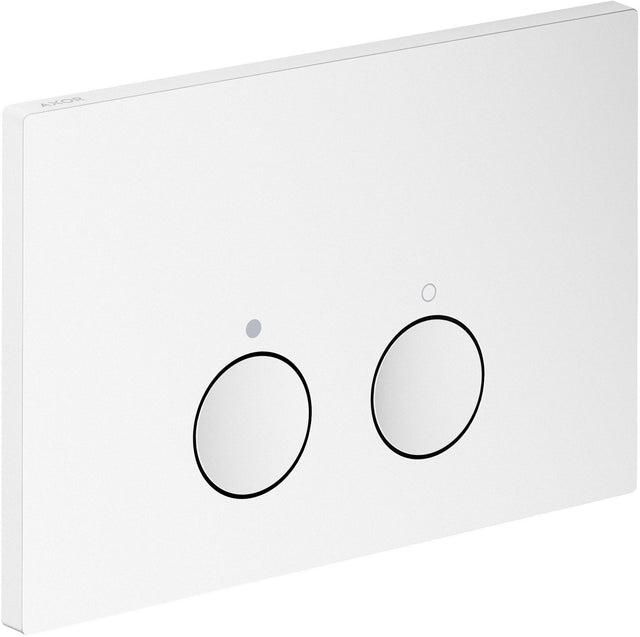AXOR FlushPlate Drückerplatte mattweiß für Geberit Sigma 2-Mengen-Spülsysteme