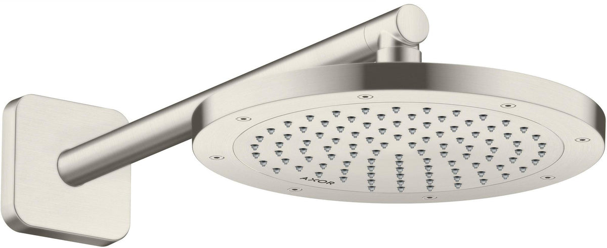 AXOR Kopfbrause 245 1jet EcoSmart Chrom – 245 mm Rain Strahl für Wand- und Deckenmontage
