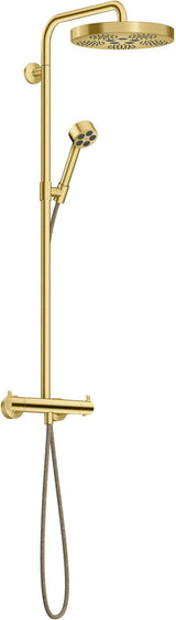 AXOR One Showerpipe mit Thermostat und Kopfbrause 280 1jet in Chrom