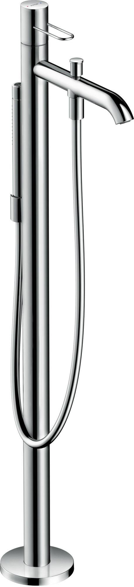 AXOR UNO Einhebel-Wannenmischer bodenstehend mit Bügelgriff von HANSGROHE – Chrom