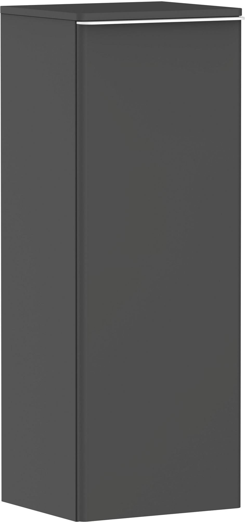 HANSGROHE Xelu Q Halbhochschrank 1065 mm weiß hochglanz – 1 Tür, SoftClose, links